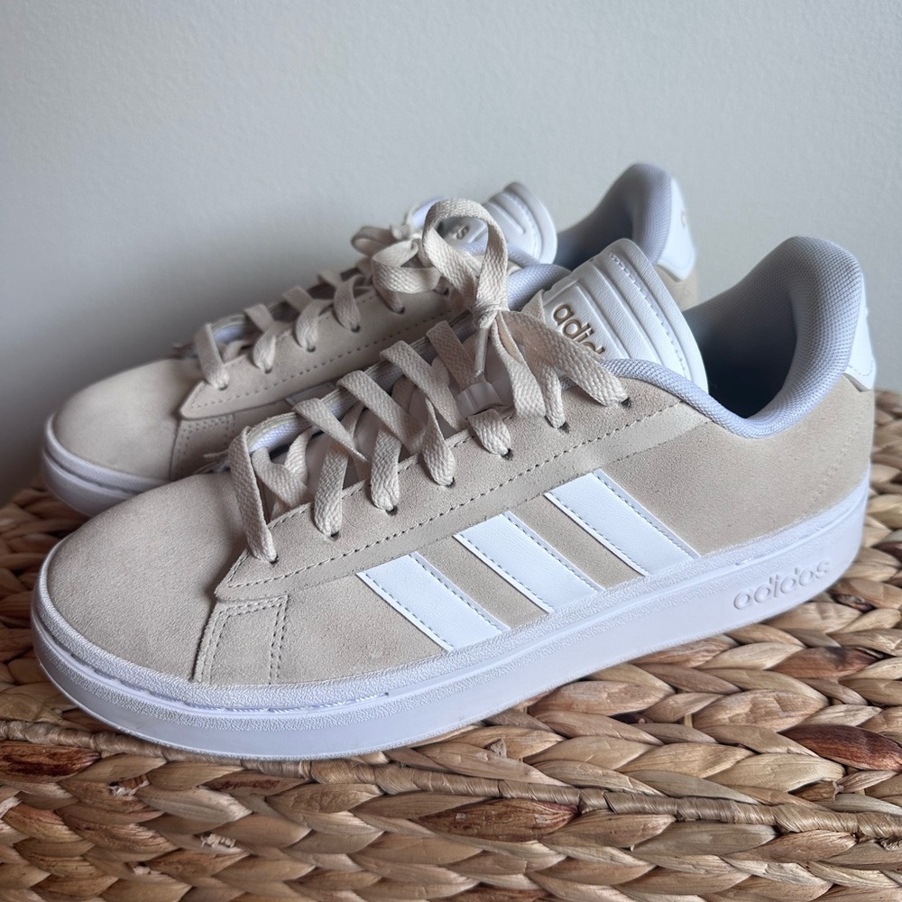 Adidas Grand Court Alpha Sneakers in Beige